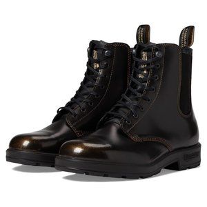 Blundstone Original Lace-Up Gore Boot Leather in Gold Brush women's US size 10